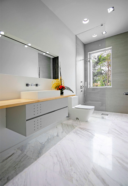 Parquet White Sea