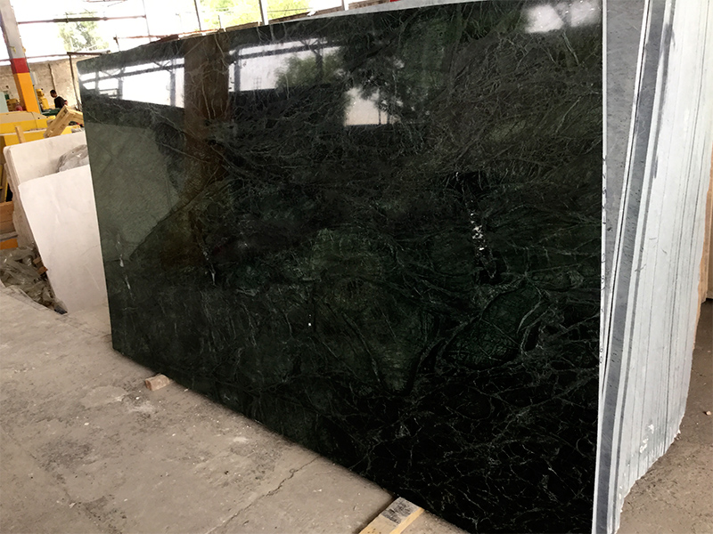 Slab non polish Verde Maya